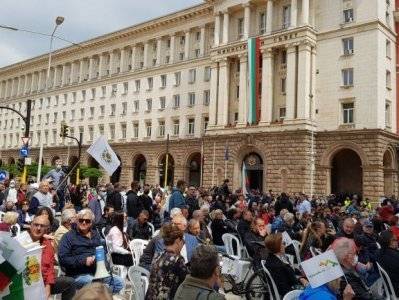 Центр Софии заблокирован из-за массовой антиправительственной акции