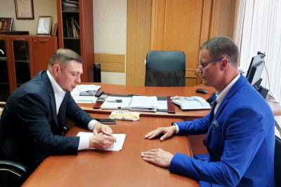 Плотников и Агеев обсудили проект создания электронного сервиса для фиксации обещаний тульских чиновников