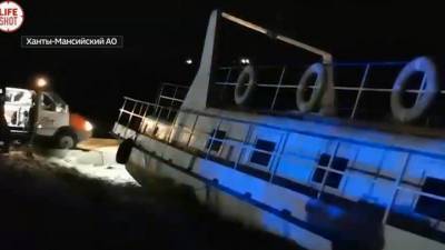 Катастрофа в Сургуте: баржа разрезала катер с криминальным авторитетом пополам
