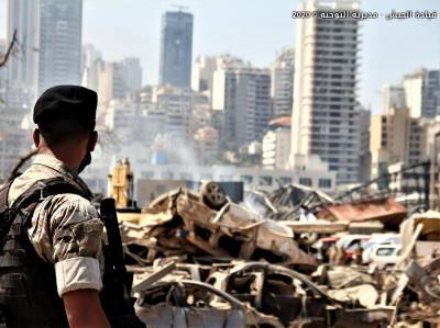 Рядом с местом взрыва в порту Бейрута вспыхнул пожар, к тушению подключили армию