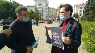 Полиция обвинила главу тюменского штаба Навального в несогласованном одиночном пикете