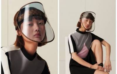 Защита от дождя, солнца и коронавируса: Louis Vuitton выпустили стильные щиты для лица (ФОТО)