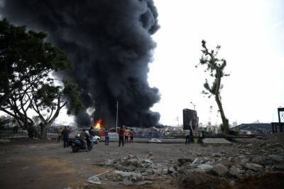 В порту Бейрута пожарные локализовали очаг возгорания