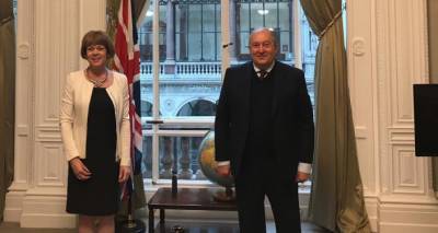 IBM и Siemens интересуются Арменией: президент Саркисян встретился с британским министром