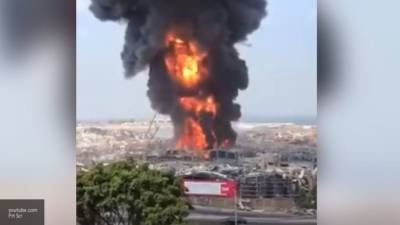 Глава Ливана считает саботаж вероятной причиной возгорания в порту Бейрута