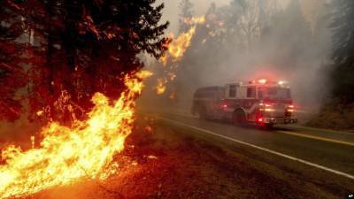 Калифорния в огне: масштабные пожары охватили почти миллион гектаров леса