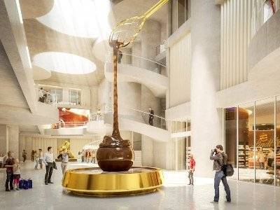 В Швейцарии откроется музей шоколада с крупнейшим шоколадным фонтаном в мире