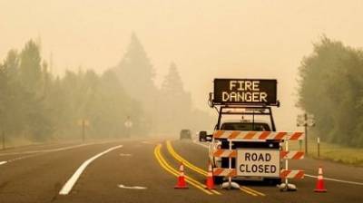 Более полумиллиона человек были эвакуированы из-за природных пожаров в Орегоне: уничтожены целые города