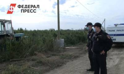 Екатеринбургские силовики уничтожили поле конопли