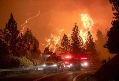 Апокалипсис на юго-западе США: в Калифорнии и Орегоне огнем уничтожено 5 городов