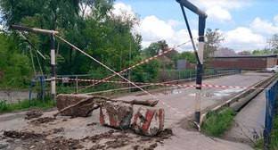 Мост в Троицком открыт до завершения ремонта из-за жалоб сельчан