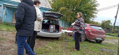 В Иркутской области голосование проводят в багажнике машины