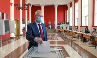 Иван Белозерцев проголосовал на выборах губернатора Пензенской области