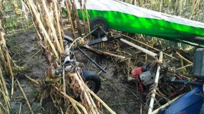 В Житомирской области упал дельтаплан, есть жертва