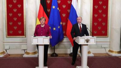 Песков рассказал, планируется ли разговор Путина и Меркель