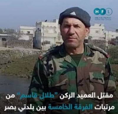 СМИ: Боевики застрелили сирийского генерала к югу от Дамаска
