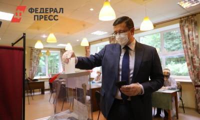 Глеб Никитин проголосовал на выборах в городскую думу Нижнего Новгорода