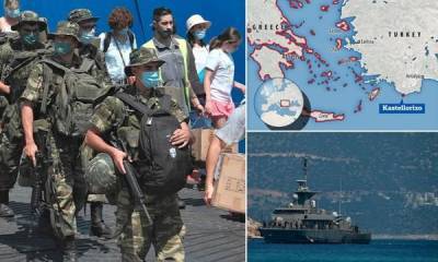 Греция размещает войска на ещё одном демилитаризованном острове