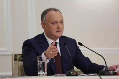 Додон: Приднестровцы смогут выбрать президента Молдавии