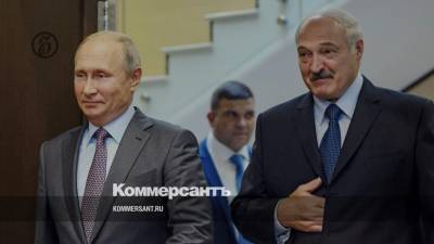 Путин примет Лукашенко в Сочи