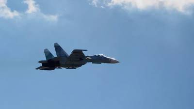 Су-27 поднимался на перехват самолётов США над Чёрным морем
