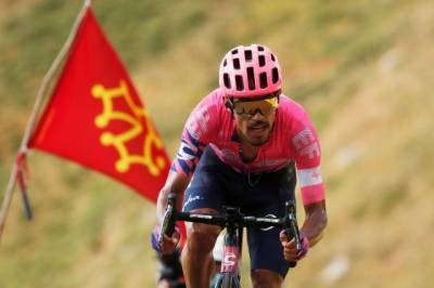 Победителем 13-го этапа гонки «Тур де Франс» стал колумбиец Мартинес