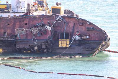 Названа стоимость транспортировки танкера "Делфи" с пляжа Одессы