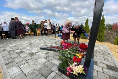 В поселке под Тулой увековечили память участников ВОВ