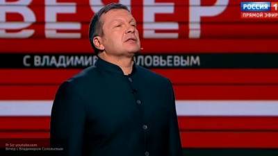 Вопросы Соловьева о России поставили в тупик белорусского оппозиционера