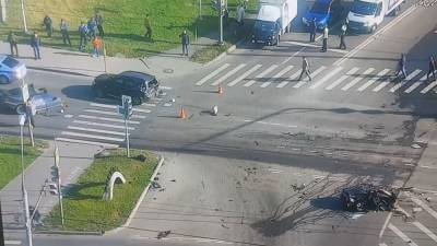 Пять человек пострадали при ДТП в Москве.
