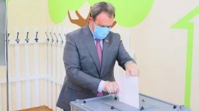 Валерий Лидин проголосовал на выборах губернатора