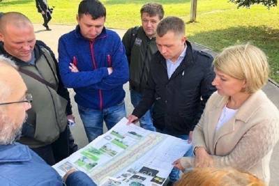 Жители Ивановских Двориков в Серпухове обсудили благоустройство территории