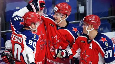 ЦСКА разгромил «Амур» и одержал пятую победу подряд в КХЛ