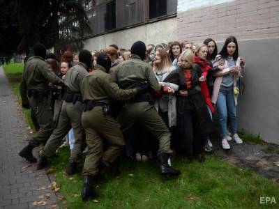 В Беларуси силовики задержали еще более 30 человек на акциях протеста
