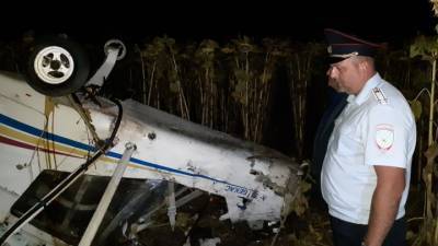 После падения самолета под Мичуринском завели уголовное дело
