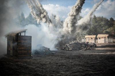 В Сети на видео показали уничтожение гранатометчиков боевиков танком Сирии