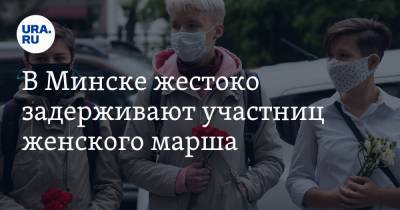 В Минске жестоко задерживают участниц женского марша. ФОТО, ВИДЕО