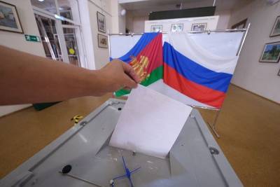Урна для голосования на участке в Новороссийске опечатана из-за вброса пустых листов