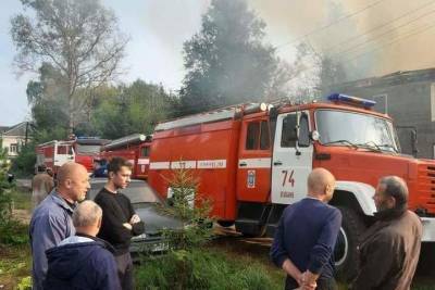 В страшном пожаре в Кимрах Тверской области сгорела женщина