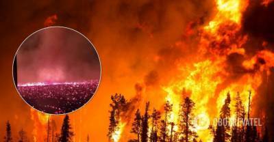 Лесные пожары в Калифорнии вызвали огненный смерч - видео