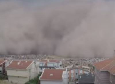 На Турцию обрушился мощный ураган