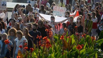 В Минске завершился несогласованный «женский марш»