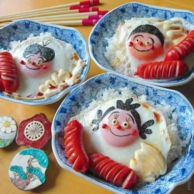 Мама троих детей из Японии готовит невероятные блюда