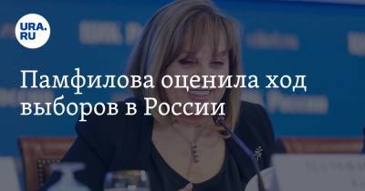 Памфилова оценила ход выборов в России