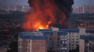 В Краснодаре потушен пожар в жилом доме на площади 4,4 кв. км