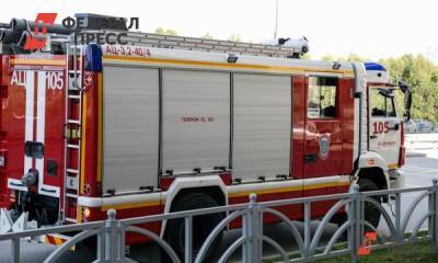 Пожарные ликвидировали открытое горение в восьмиэтажке в Краснодаре