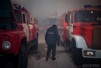 Хозяин частного дома в Асине получил ожоги при пожаре