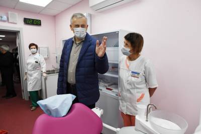В Сертолово открыли первый корпус нового больнично-поликлинического комплекса