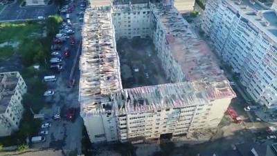 Названа предварительная причина пожара в многоэтажке Краснодара