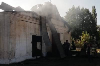 В Воронежской области сгорел избирательный участок